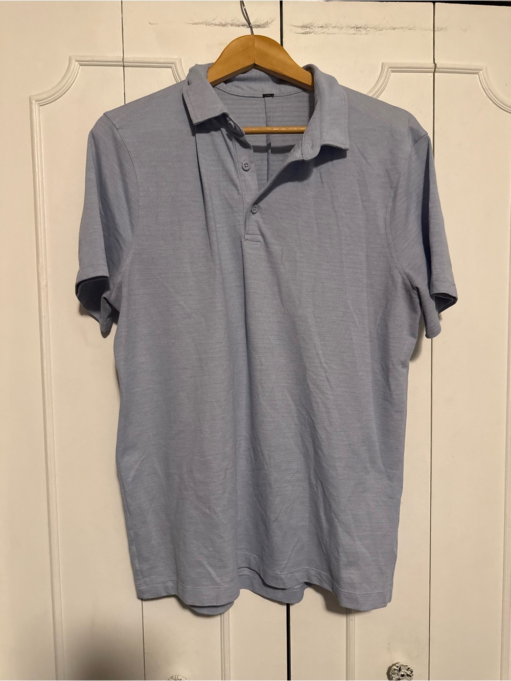 lululemon athletica Light Blue Men's Polo